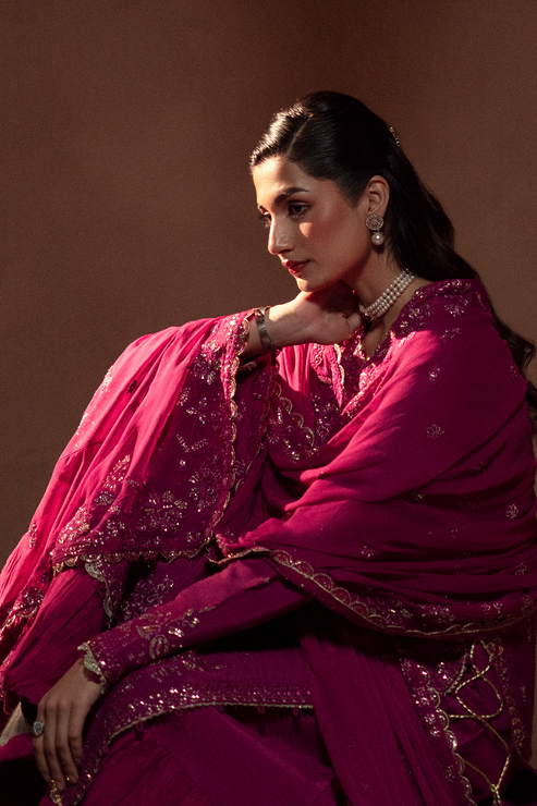 Emaan Adeel | Selene Formals | FIORA by Emaan Adeel - Designer Dress - Type: Ladies Clothes - Available at Libayah - 100% Original