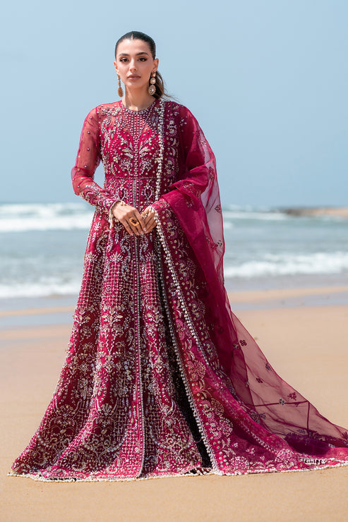 Emaan Adeel | Kamari Reveuse Wedding Formals | FLORA by Emaan Adeel - Designer Dress - Type: Ladies Clothes - Available at Libayah - 100% Original