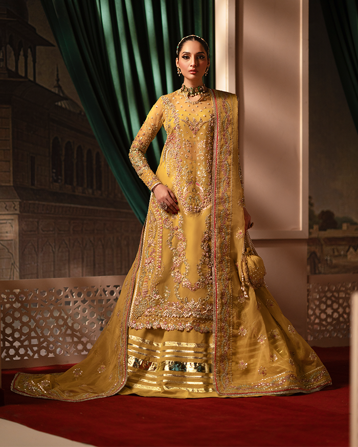 Zevk | Mughal Raniya | Bano Rani by Zevk - Designer Dress - Type: Ladies Clothes - Available at Libayah - 100% Original