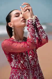 Emaan Adeel | Kamari Reveuse Wedding Formals | FLORA by Emaan Adeel - Designer Dress - Type: Ladies Clothes - Available at Libayah - 100% Original