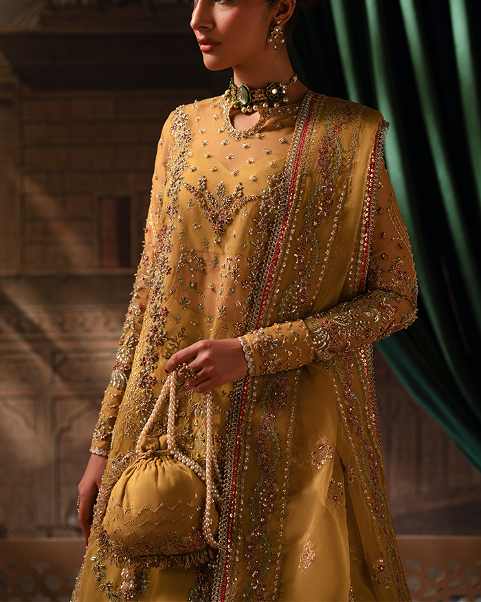 Zevk | Mughal Raniya | Bano Rani by Zevk - Designer Dress - Type: Ladies Clothes - Available at Libayah - 100% Original
