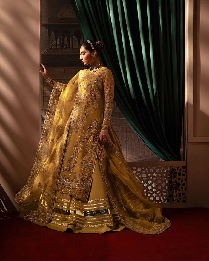 Zevk | Mughal Raniya | Bano Rani by Zevk - Designer Dress - Type: Ladies Clothes - Available at Libayah - 100% Original