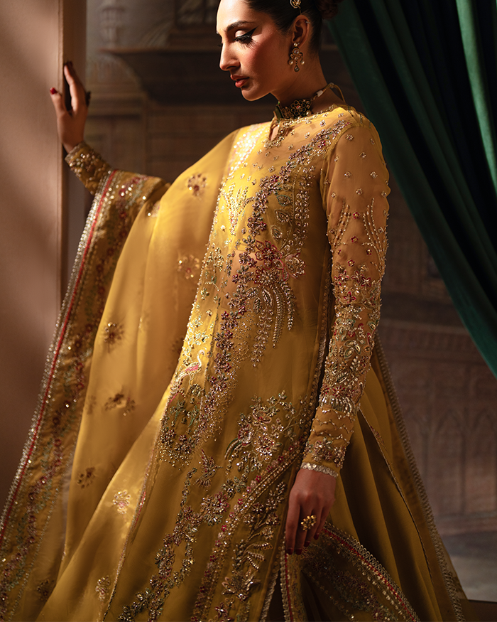 Zevk | Mughal Raniya | Bano Rani by Zevk - Designer Dress - Type: Ladies Clothes - Available at Libayah - 100% Original