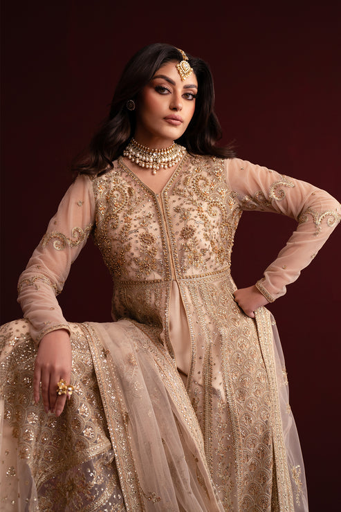 Emaan Adeel | Nooresha Formals 25 | Safira by Emaan Adeel - Designer Dress - Type: Ladies Clothes - Available at Libayah - 100% Original