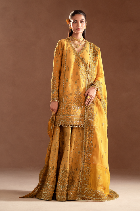 Emaan Adeel | Selene Formals | VELORIA by Emaan Adeel - Designer Dress - Type: Ladies Clothes - Available at Libayah - 100% Original