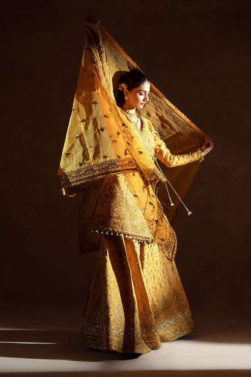 Emaan Adeel | Selene Formals | VELORIA by Emaan Adeel - Designer Dress - Type: Ladies Clothes - Available at Libayah - 100% Original