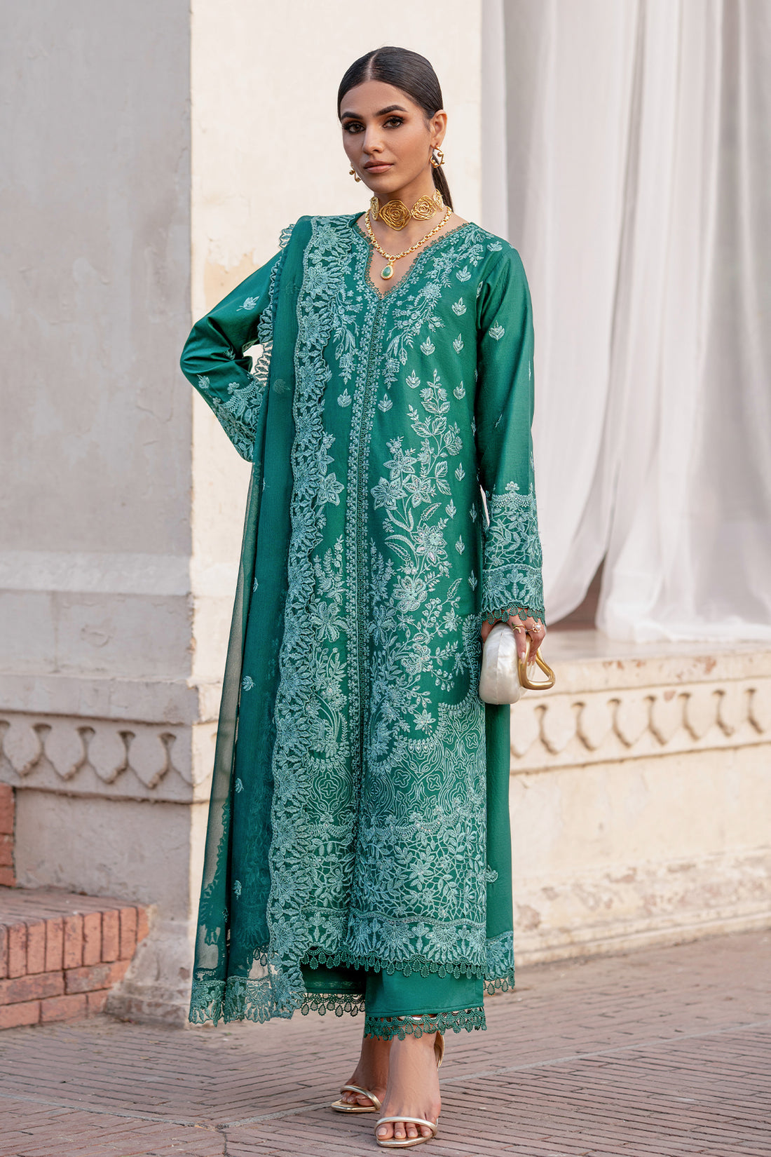 Zarposh | Celia Luxe | Odessa by Zarposh - Designer Dress  - Type : Ladies Clothes - Available at Libayah - 100% Original 