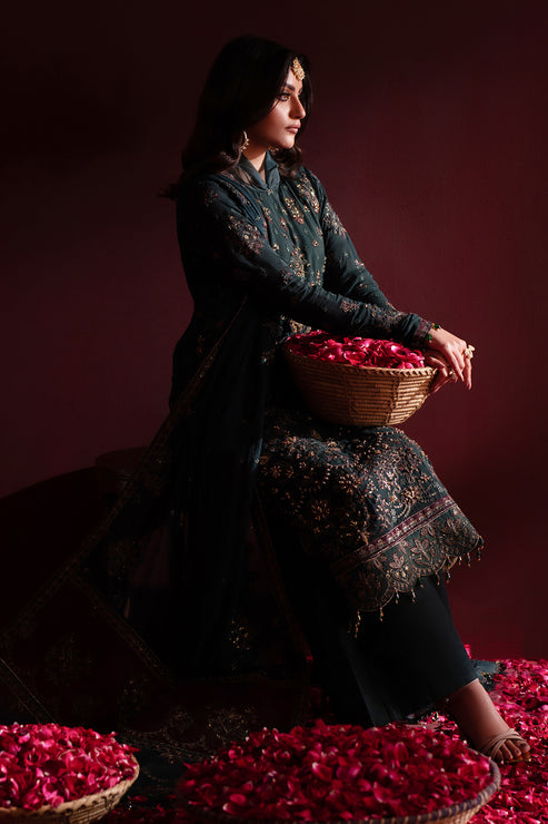 Emaan Adeel | Nooresha Formals 25 | Kavya by Emaan Adeel - Designer Dress - Type: Ladies Clothes - Available at Libayah - 100% Original