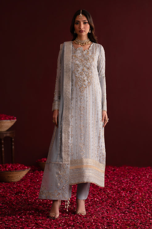 Emaan Adeel | Nooresha Formals 25 | Sahira by Emaan Adeel - Designer Dress - Type: Ladies Clothes - Available at Libayah - 100% Original