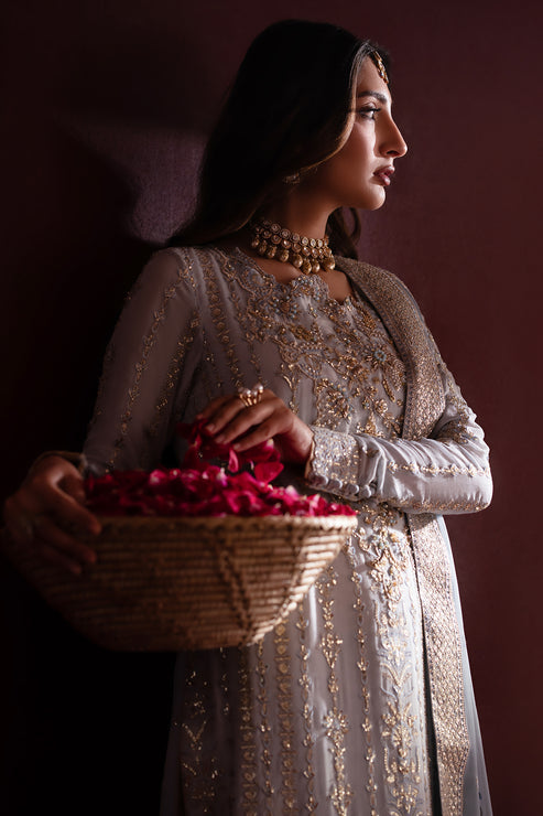 Emaan Adeel | Nooresha Formals 25 | Sahira by Emaan Adeel - Designer Dress - Type: Ladies Clothes - Available at Libayah - 100% Original