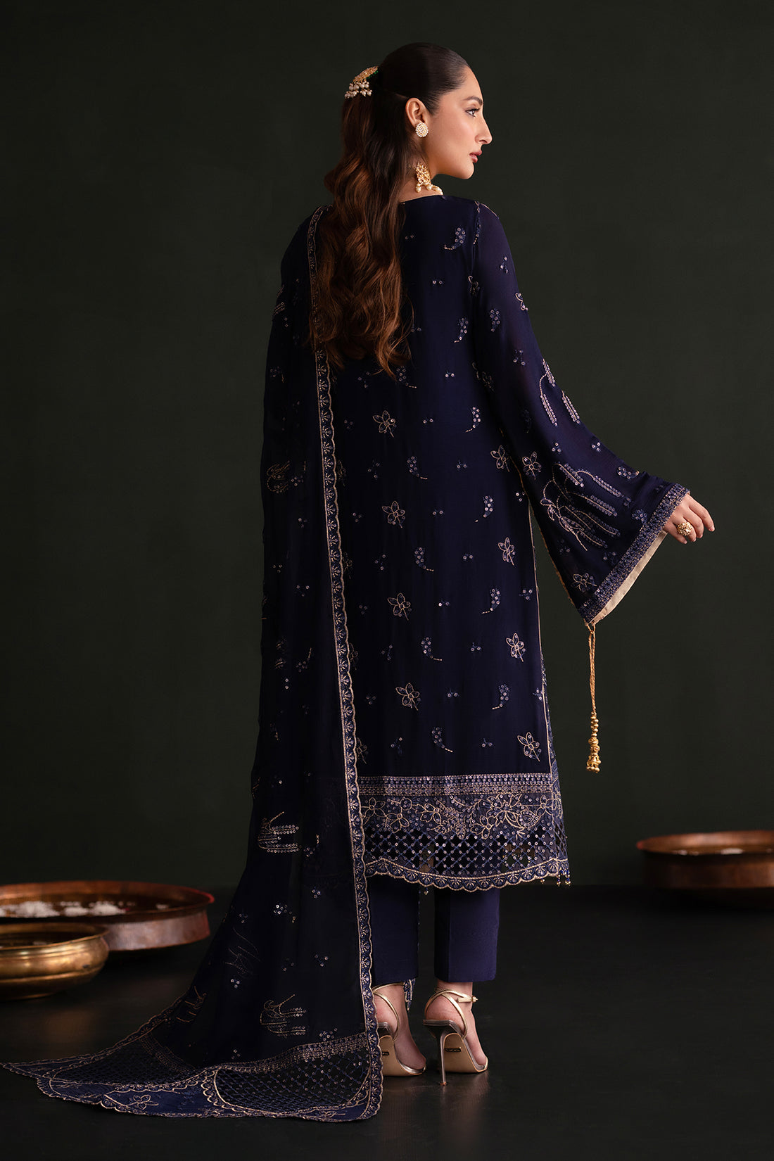 Emaan Adeel | Nooresha Formals 25 | Zarifa by Emaan Adeel - Designer Dress - Type: Ladies Clothes - Available at Libayah - 100% Original