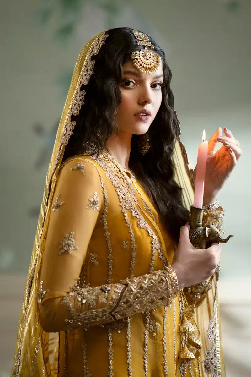 Qalamkar | Dilnaz Wedding Formals | DN-04 KANZA by Qalamkar - Designer Dress  - Type : Wedding Dress - Available at Libayah - 100% Original 