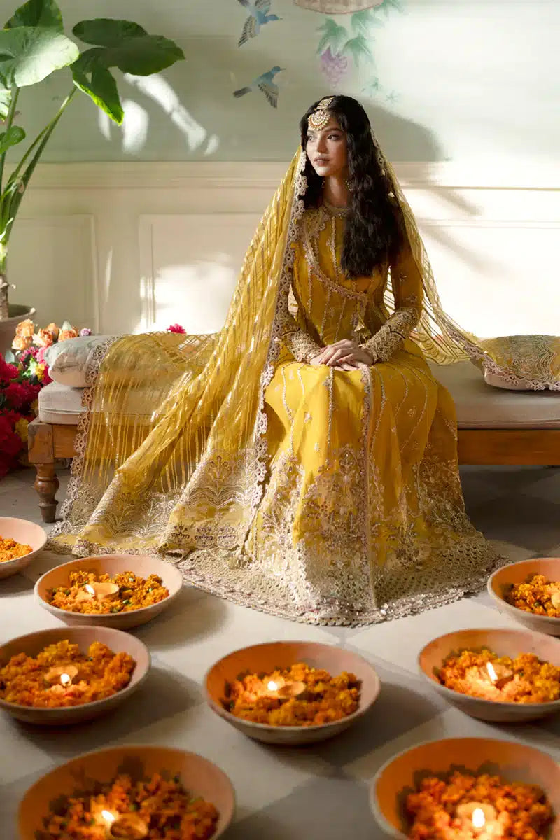 Qalamkar | Dilnaz Wedding Formals | DN-04 KANZA by Qalamkar - Designer Dress  - Type : Wedding Dress - Available at Libayah - 100% Original 