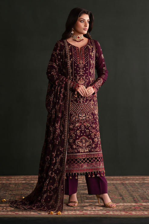 Emaan Adeel | Nooresha Formals 25 | Jenan by Emaan Adeel - Designer Dress - Type: Ladies Clothes - Available at Libayah - 100% Original