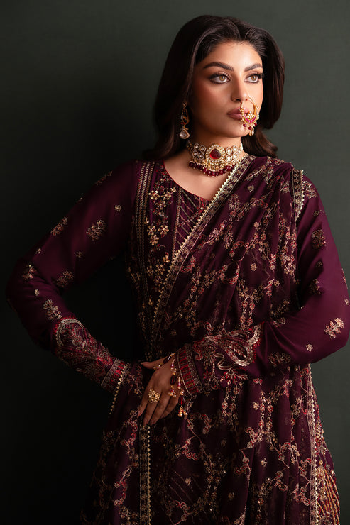 Emaan Adeel | Nooresha Formals 25 | Jenan by Emaan Adeel - Designer Dress - Type: Ladies Clothes - Available at Libayah - 100% Original