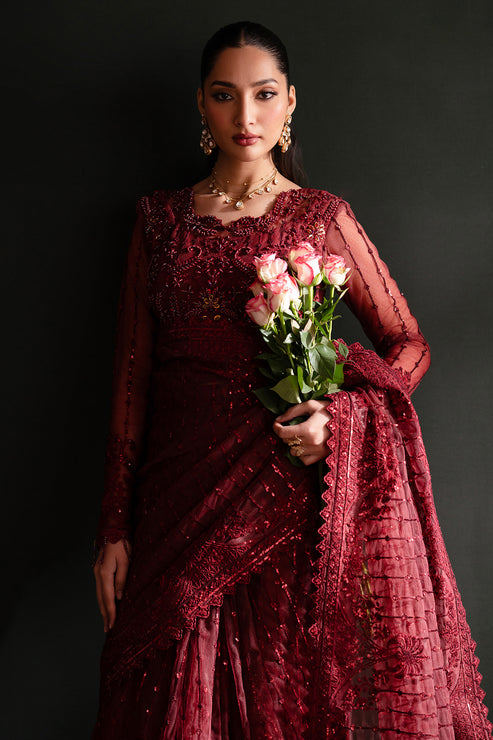 Emaan Adeel | Nooresha Formals 25 | Lalish by Emaan Adeel - Designer Dress - Type: Ladies Clothes - Available at Libayah - 100% Original