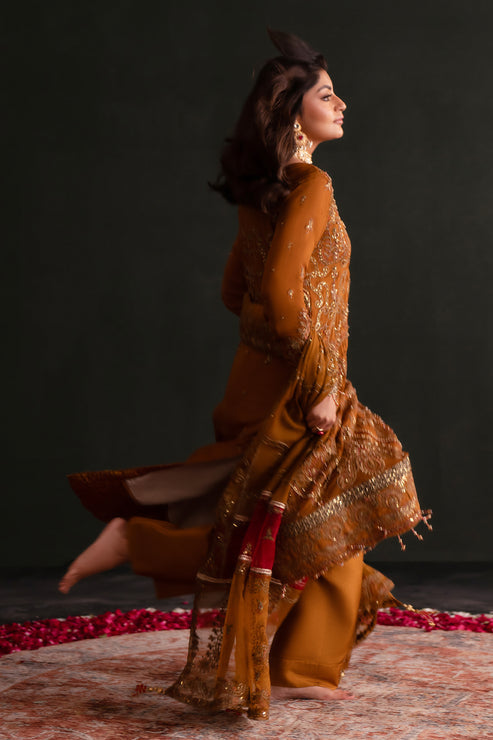 Emaan Adeel | Nooresha Formals 25 | Zarang by Emaan Adeel - Designer Dress - Type: Ladies Clothes - Available at Libayah - 100% Original