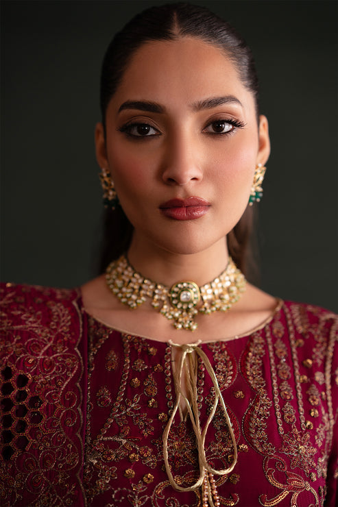 Emaan Adeel | Nooresha Formals 25 | Nishta by Emaan Adeel - Designer Dress - Type: Ladies Clothes - Available at Libayah - 100% Original