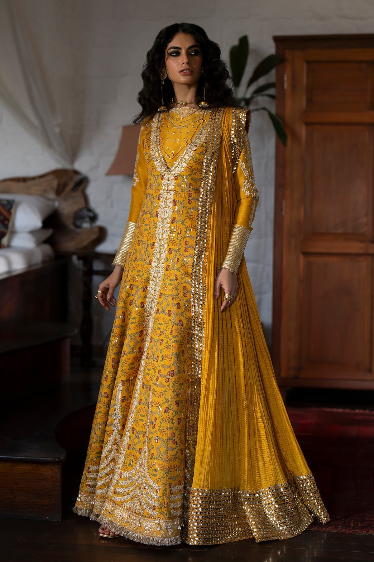  Saad Bin Shahzad | Silk'25 | AMINA by Saad Bin Shahzad - Designer Dress  - Type : Ladies Clothes - Available at Libayah - 100% Original 