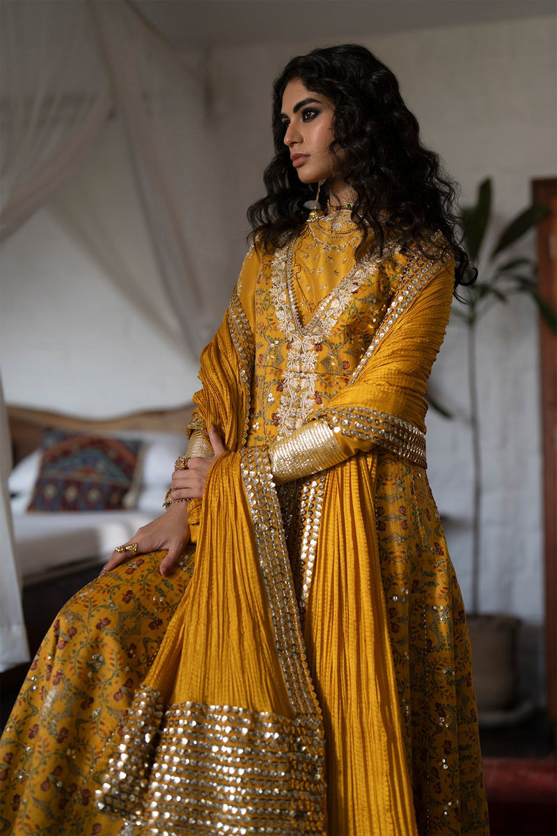  Saad Bin Shahzad | Silk'25 | AMINA by Saad Bin Shahzad - Designer Dress  - Type : Ladies Clothes - Available at Libayah - 100% Original 