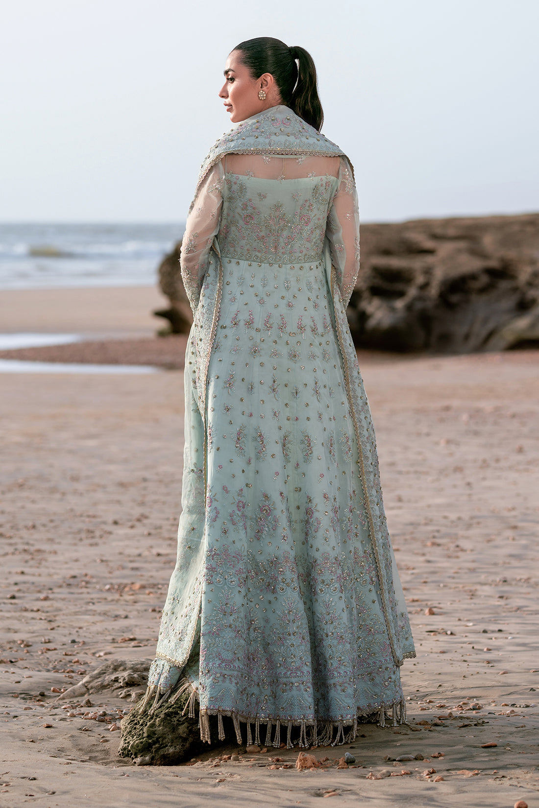 Emaan Adeel | Kamari Reveuse Wedding Formals | LUNYA by Emaan Adeel - Designer Dress - Type: Ladies Clothes - Available at Libayah - 100% Original