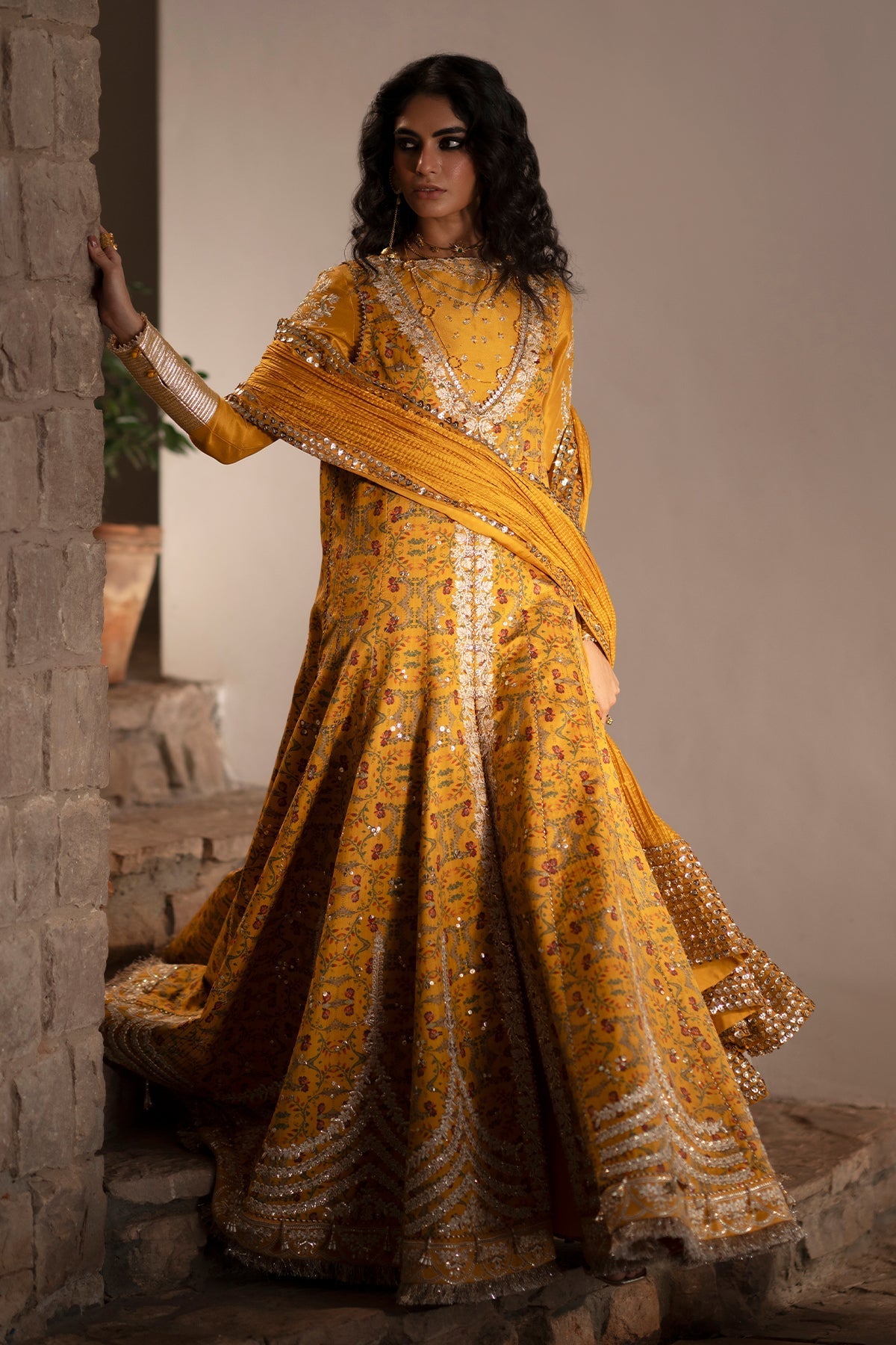  Saad Bin Shahzad | Silk'25 | AMINA by Saad Bin Shahzad - Designer Dress  - Type : Ladies Clothes - Available at Libayah - 100% Original 