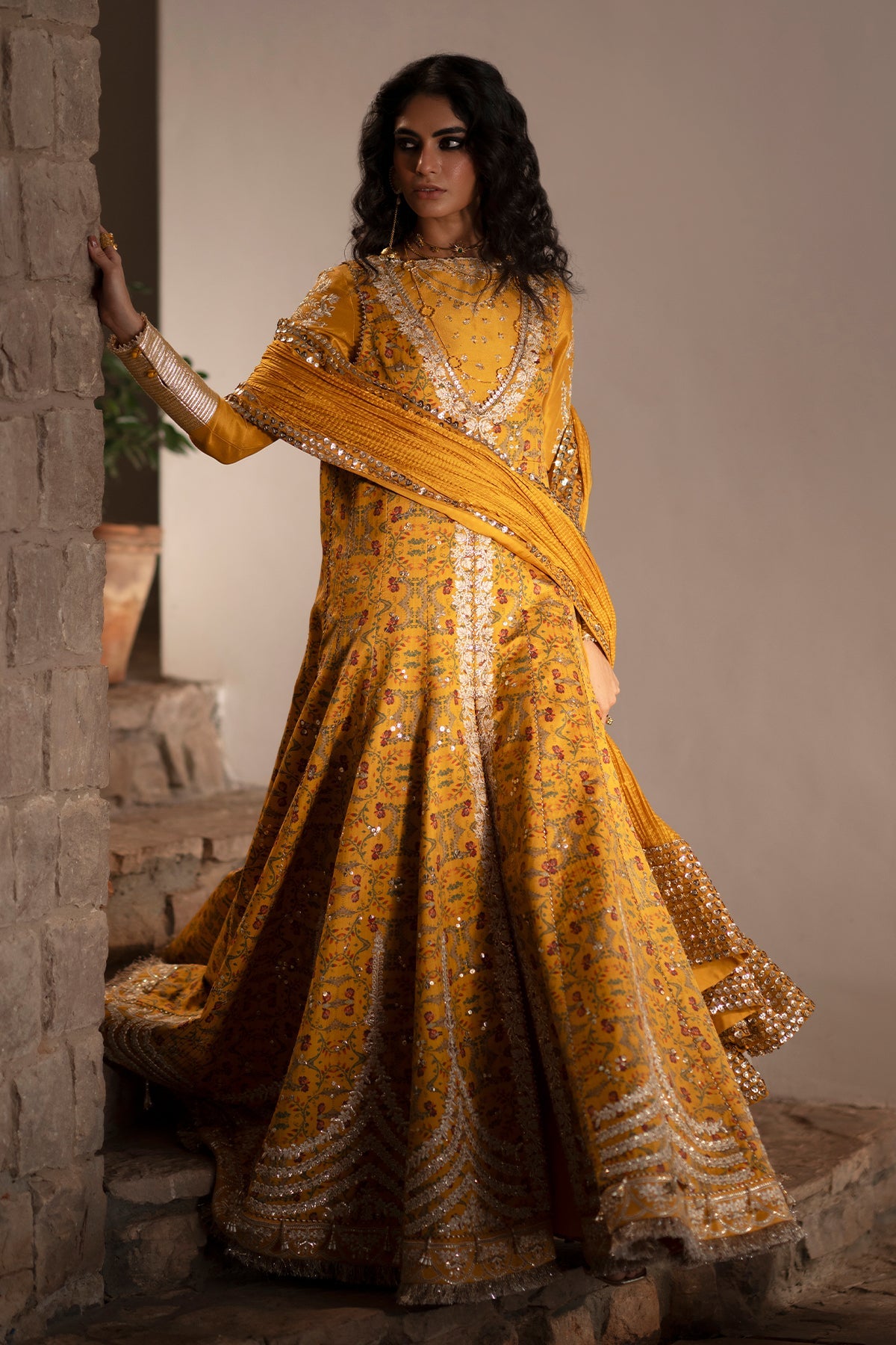  Saad Bin Shahzad | Silk'25 | AMINA by Saad Bin Shahzad - Designer Dress  - Type : Ladies Clothes - Available at Libayah - 100% Original 