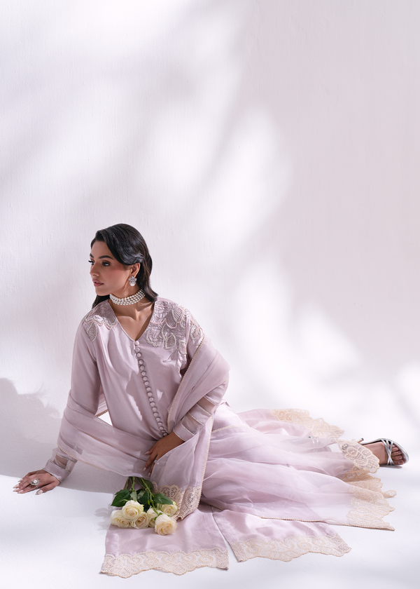 Mehak Yaqoob | Enchante The Luxe Edit | Fluorite by Mehak Yaqoob - Designer Dress - Type: Ladies Clothes - Available at Libayah - 100% Original