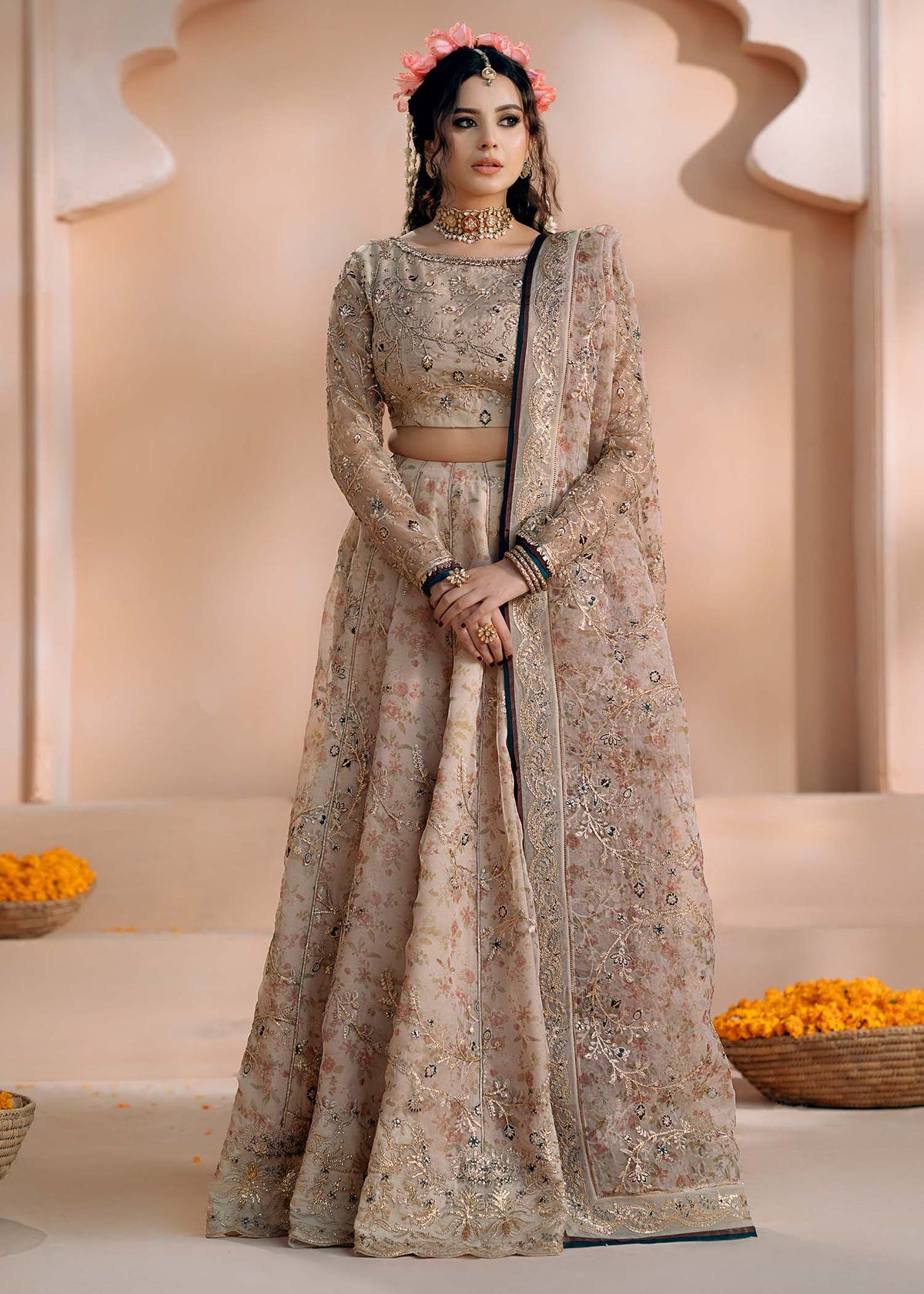 Fozia Khalid | Chamakh Dhamakh Wedding Festivity | Rasam by Fozia Khalid - Designer Dress - Type: Ladies Clothes - Available at Libayah - 100% Original