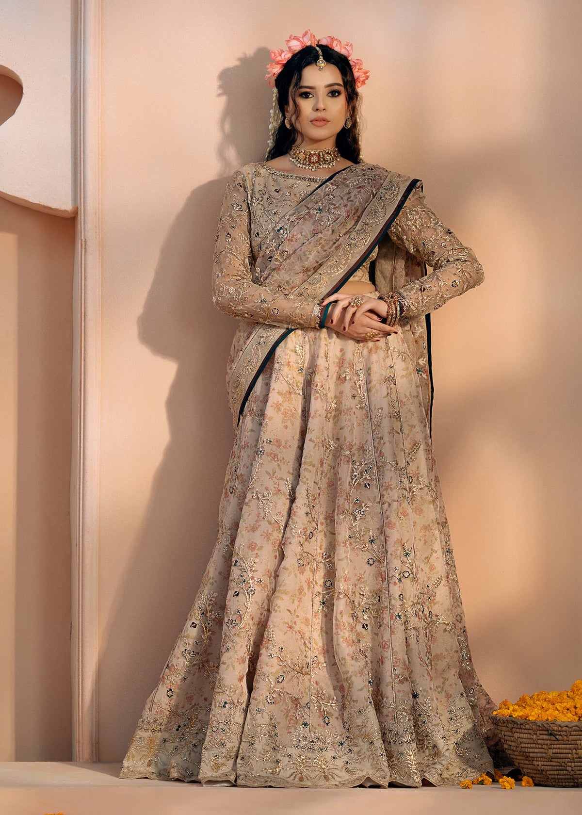 Fozia Khalid | Chamakh Dhamakh Wedding Festivity | Rasam by Fozia Khalid - Designer Dress - Type: Ladies Clothes - Available at Libayah - 100% Original