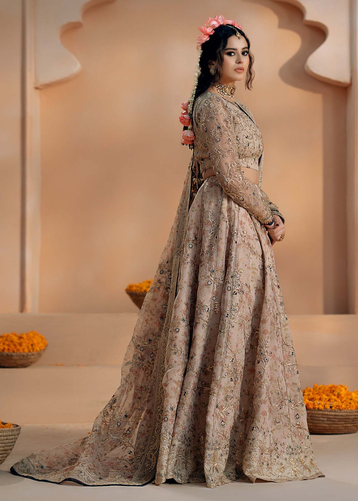 Fozia Khalid | Chamakh Dhamakh Wedding Festivity | Rasam by Fozia Khalid - Designer Dress - Type: Ladies Clothes - Available at Libayah - 100% Original