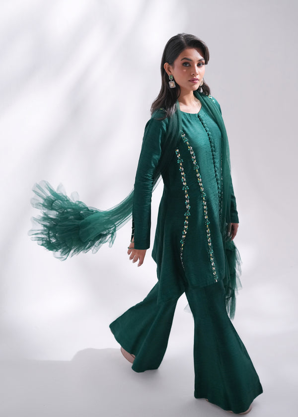 Mehak Yaqoob | Enchante The Luxe Edit | Jade by Mehak Yaqoob - Designer Dress - Type: Ladies Clothes - Available at Libayah - 100% Original