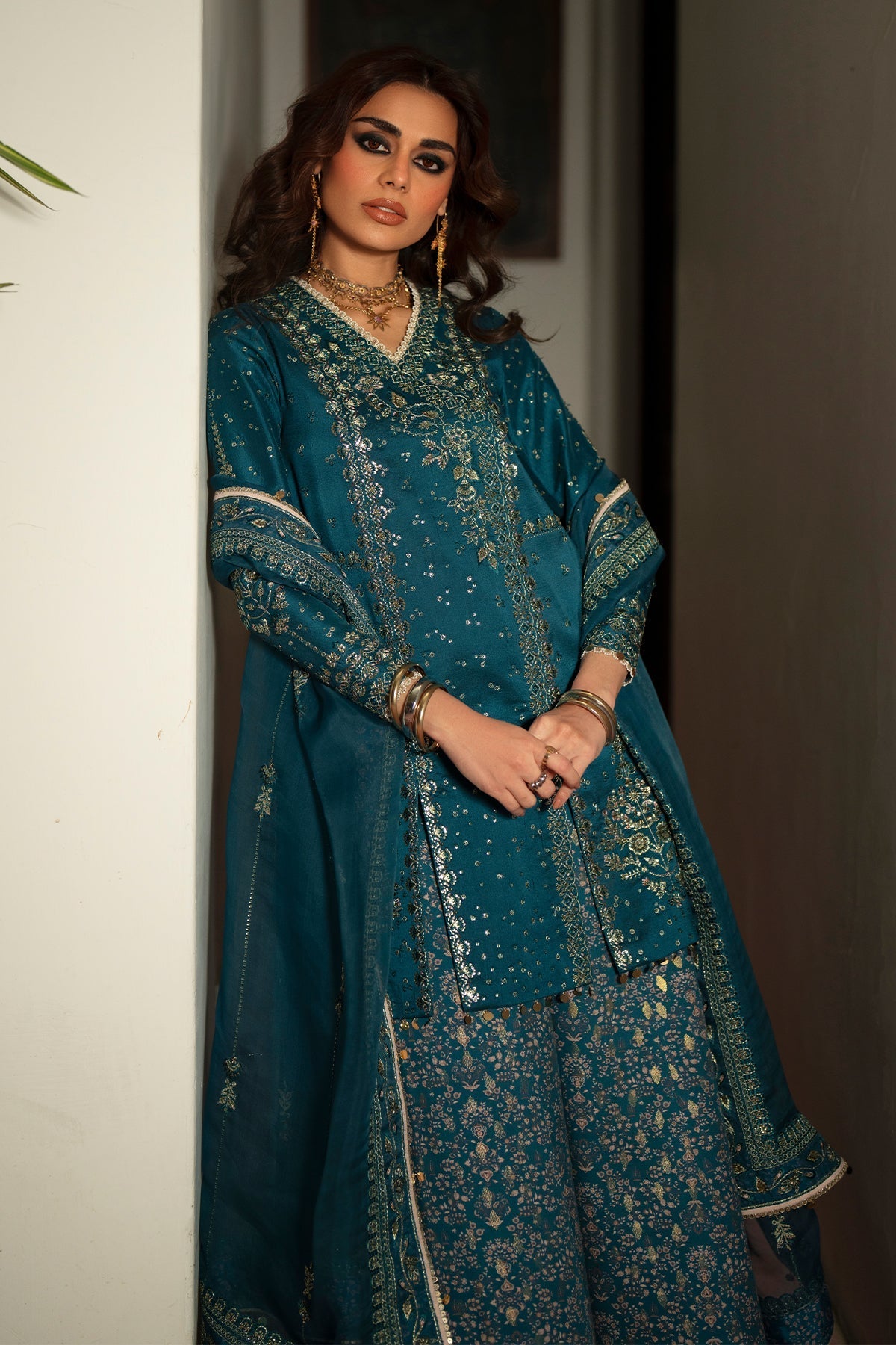  Saad Bin Shahzad | Silk'25 | ESILA by Saad Bin Shahzad - Designer Dress  - Type : Ladies Clothes - Available at Libayah - 100% Original 