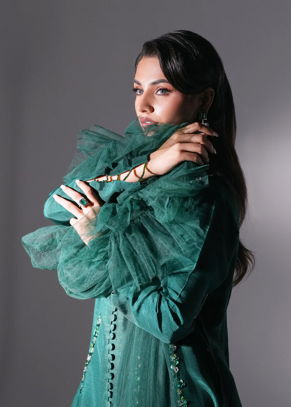 Mehak Yaqoob | Enchante The Luxe Edit | Jade by Mehak Yaqoob - Designer Dress - Type: Ladies Clothes - Available at Libayah - 100% Original