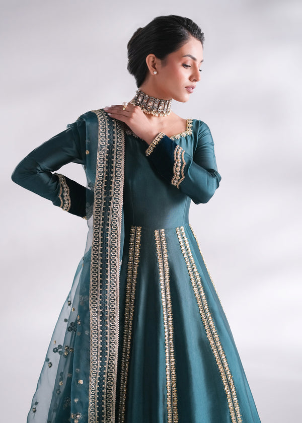 Mehak Yaqoob | Enchante The Luxe Edit | Zircone by Mehak Yaqoob - Designer Dress - Type: Ladies Clothes - Available at Libayah - 100% Original