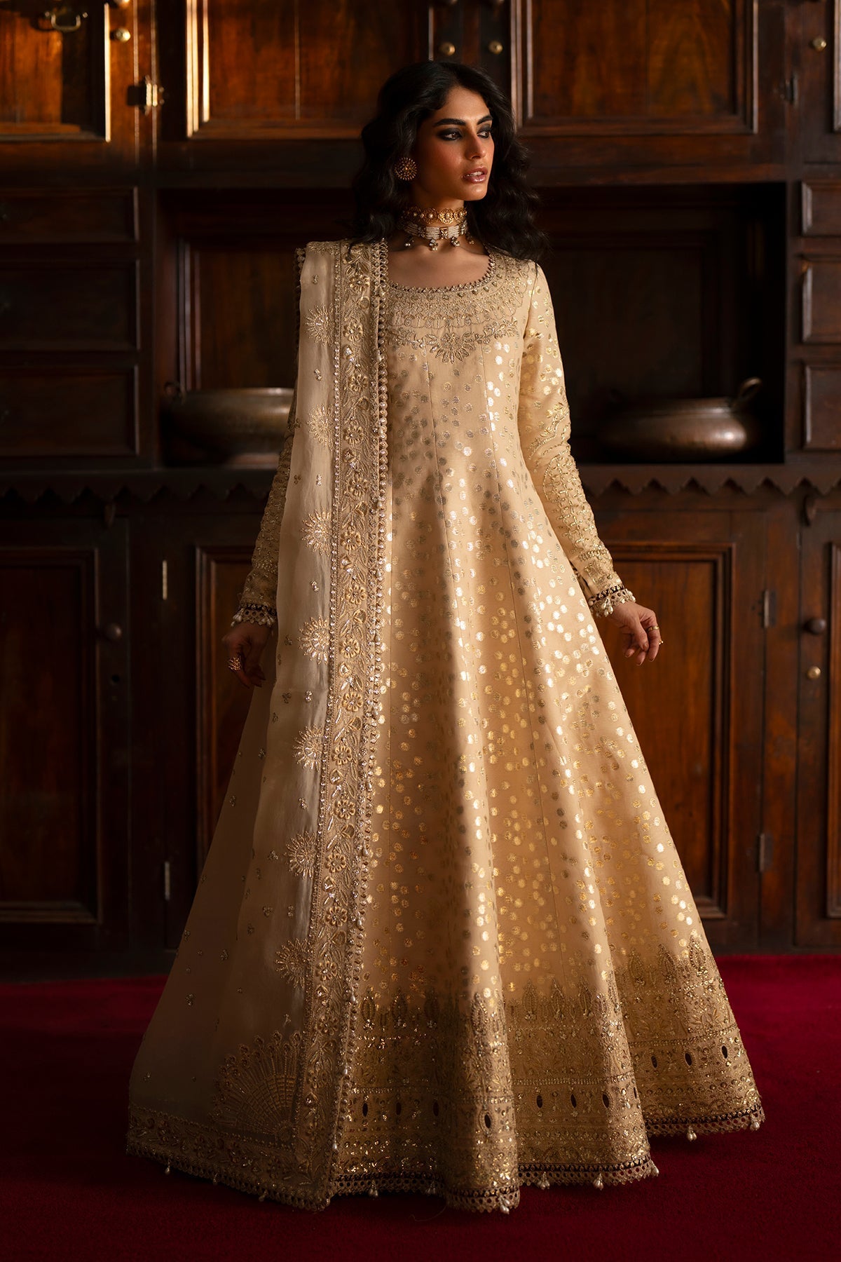  Saad Bin Shahzad | Silk'25 | SAPHINA by Saad Bin Shahzad - Designer Dress  - Type : Ladies Clothes - Available at Libayah - 100% Original 