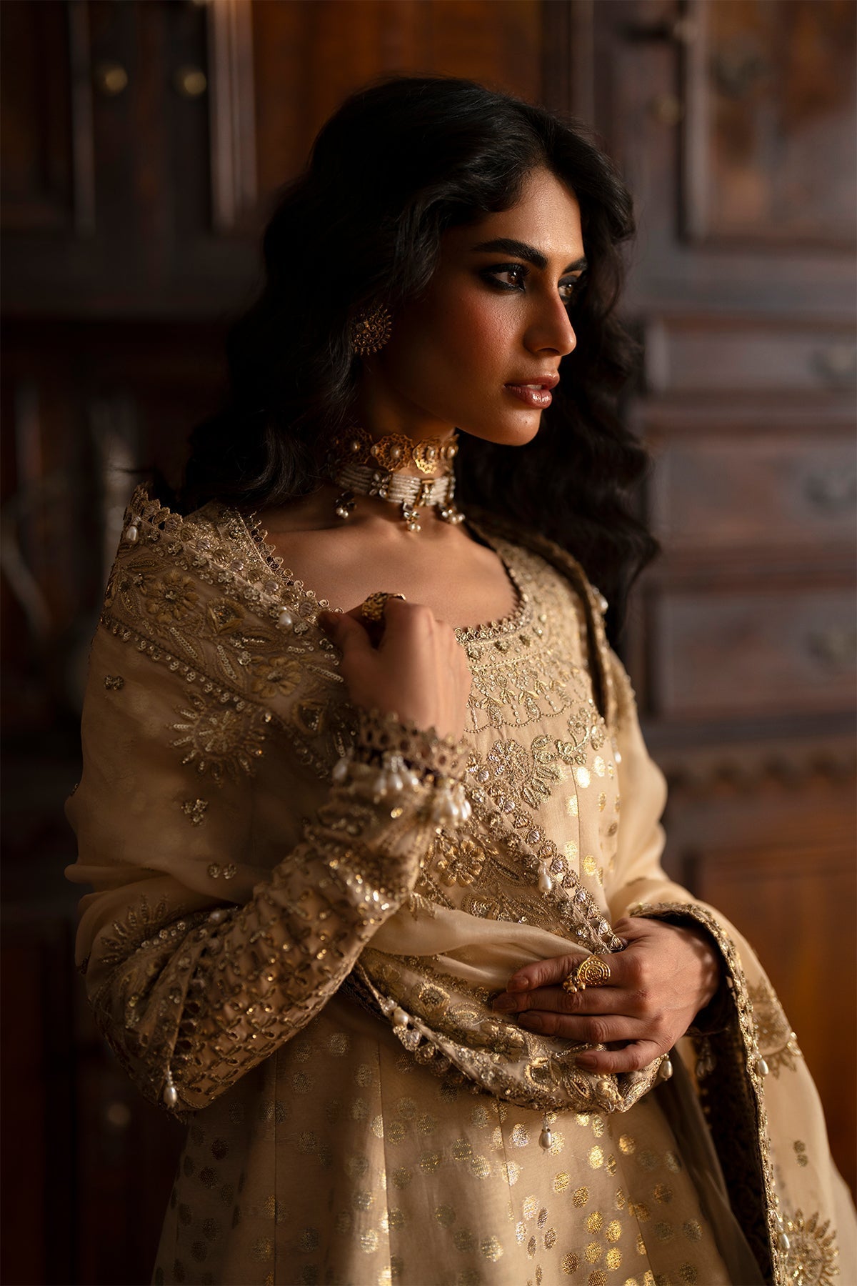  Saad Bin Shahzad | Silk'25 | SAPHINA by Saad Bin Shahzad - Designer Dress  - Type : Ladies Clothes - Available at Libayah - 100% Original 