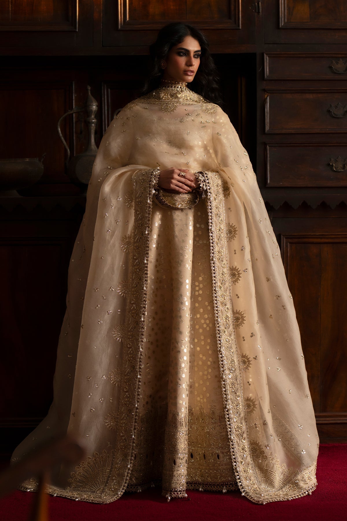  Saad Bin Shahzad | Silk'25 | SAPHINA by Saad Bin Shahzad - Designer Dress  - Type : Ladies Clothes - Available at Libayah - 100% Original 