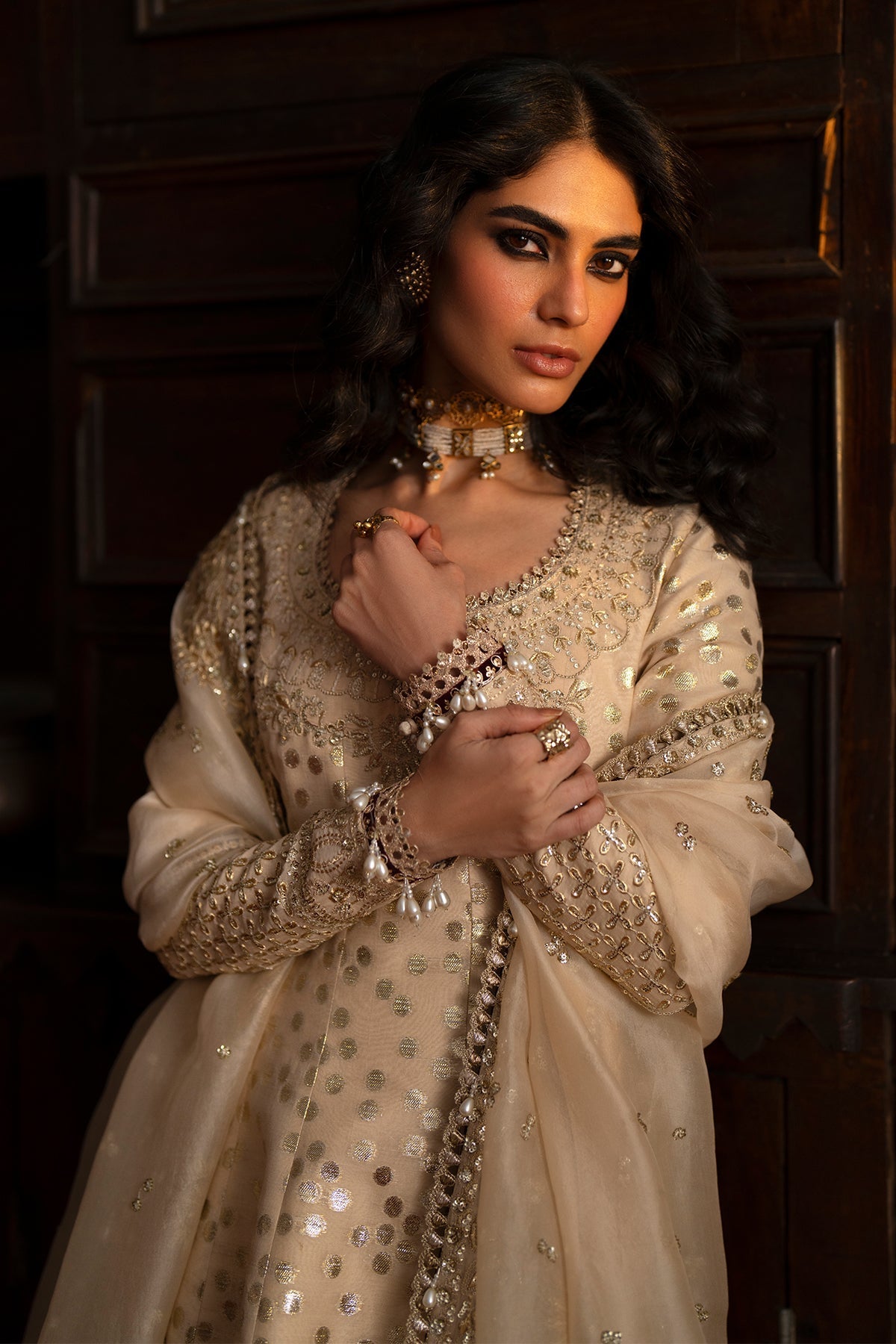  Saad Bin Shahzad | Silk'25 | SAPHINA by Saad Bin Shahzad - Designer Dress  - Type : Ladies Clothes - Available at Libayah - 100% Original 