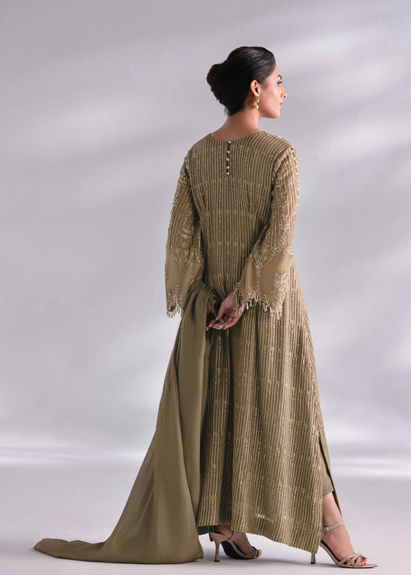 Mehak Yaqoob | Enchante The Luxe Edit | Peridot by Mehak Yaqoob - Designer Dress - Type: Ladies Clothes - Available at Libayah - 100% Original