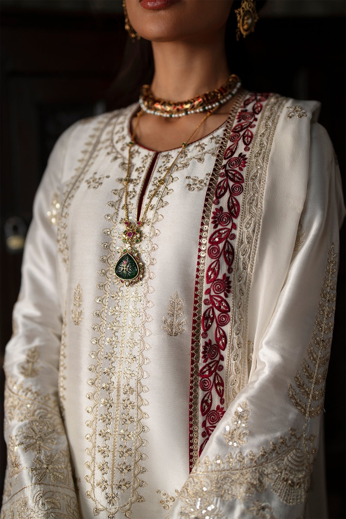 Saad Bin Shahzad | Silk'25 | ZYRA by Saad Bin Shahzad - Designer Dress  - Type : Ladies Clothes - Available at Libayah - 100% Original 