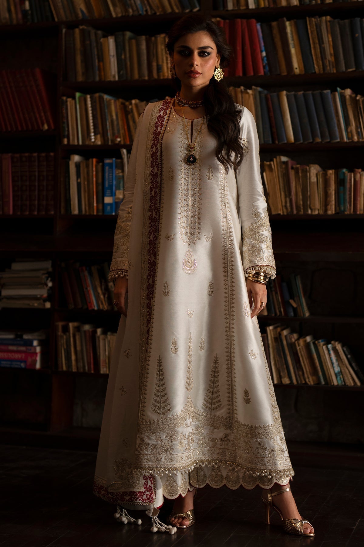 Saad Bin Shahzad | Silk'25 | ZYRA by Saad Bin Shahzad - Designer Dress  - Type : Ladies Clothes - Available at Libayah - 100% Original 