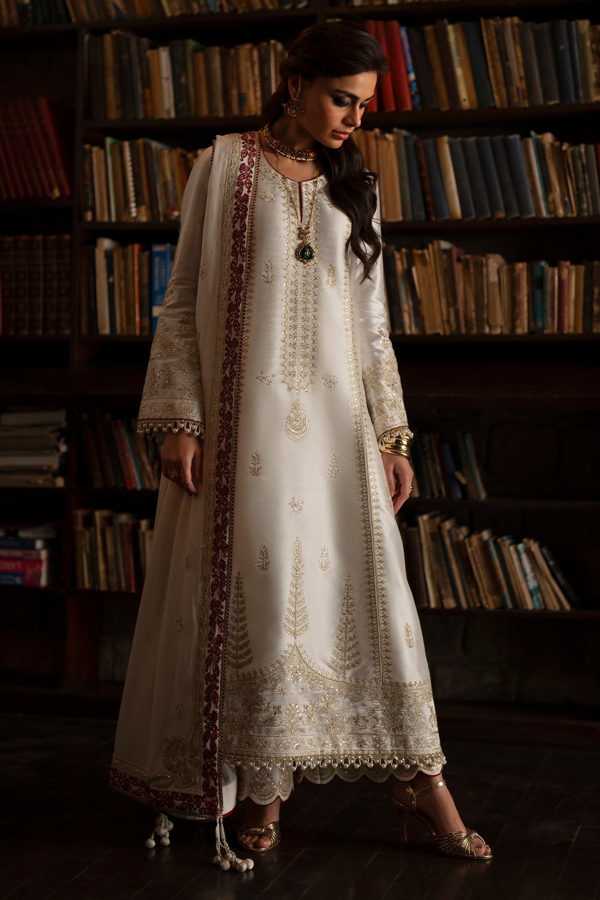 Saad Bin Shahzad | Silk'25 | ZYRA by Saad Bin Shahzad - Designer Dress  - Type : Ladies Clothes - Available at Libayah - 100% Original 