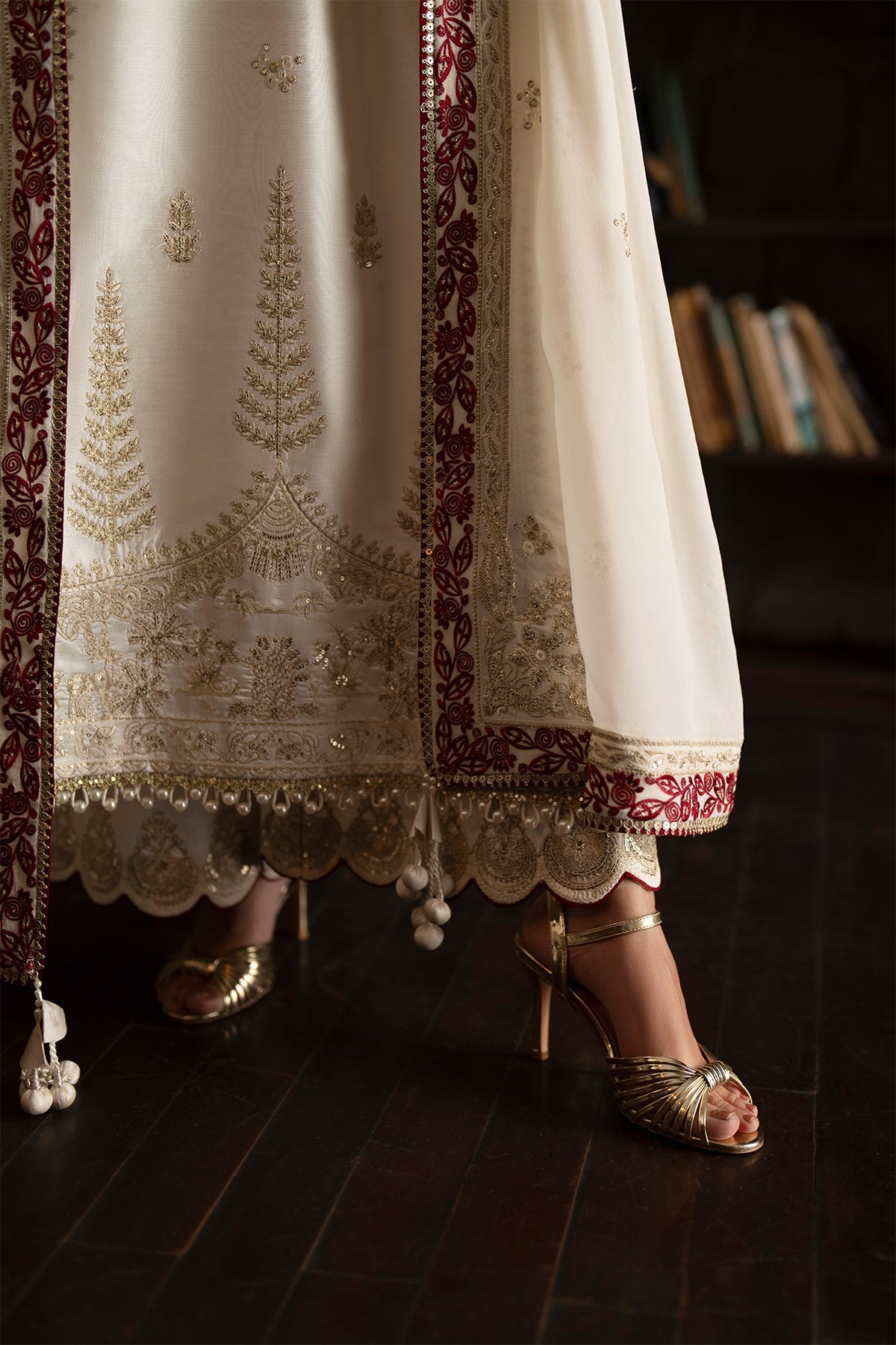 Saad Bin Shahzad | Silk'25 | ZYRA by Saad Bin Shahzad - Designer Dress  - Type : Ladies Clothes - Available at Libayah - 100% Original 