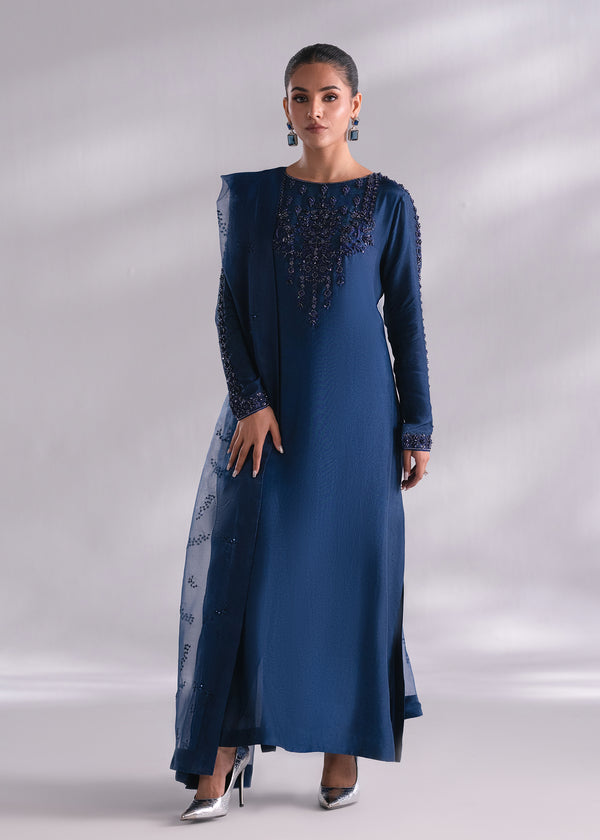 Mehak Yaqoob | Enchante The Luxe Edit | Sapphire by Mehak Yaqoob - Designer Dress - Type: Ladies Clothes - Available at Libayah - 100% Original