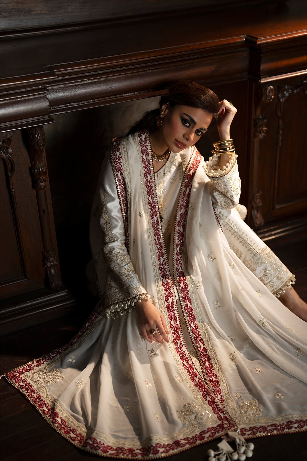 Saad Bin Shahzad | Silk'25 | ZYRA by Saad Bin Shahzad - Designer Dress  - Type : Ladies Clothes - Available at Libayah - 100% Original 