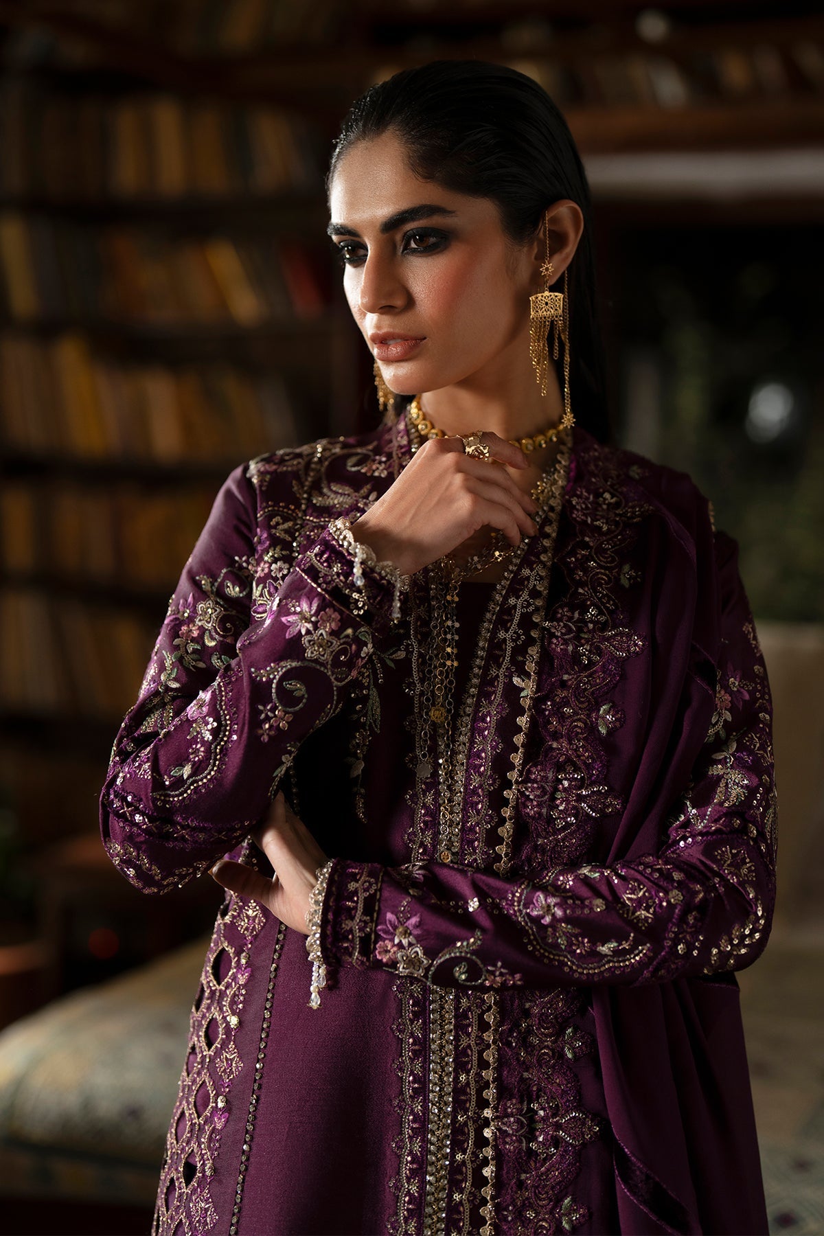 Saad Bin Shahzad | Silk'25 | LAILA by Saad Bin Shahzad - Designer Dress  - Type : Ladies Clothes - Available at Libayah - 100% Original 