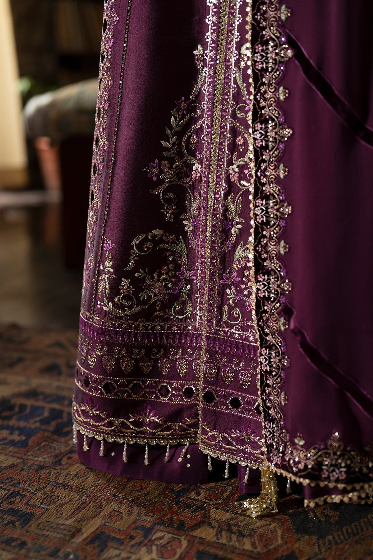 Saad Bin Shahzad | Silk'25 | LAILA by Saad Bin Shahzad - Designer Dress  - Type : Ladies Clothes - Available at Libayah - 100% Original 
