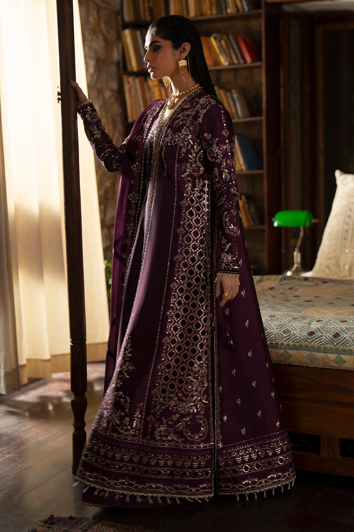 Saad Bin Shahzad | Silk'25 | LAILA by Saad Bin Shahzad - Designer Dress  - Type : Ladies Clothes - Available at Libayah - 100% Original 