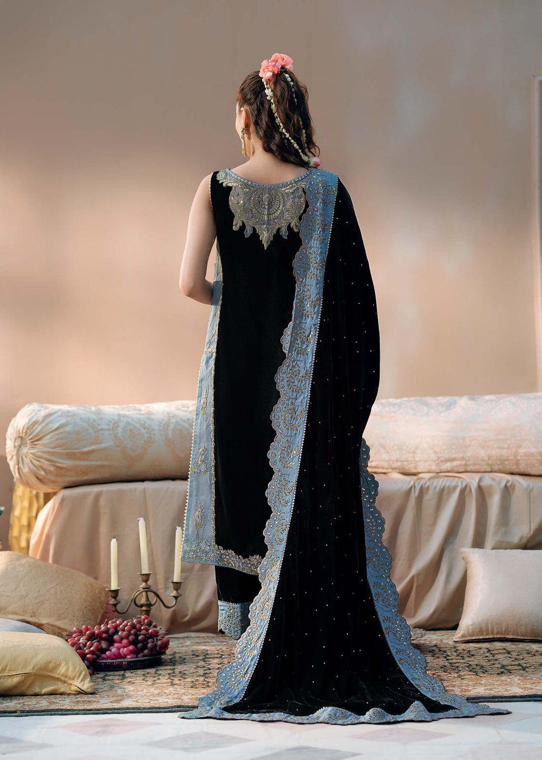 Fozia Khalid | Chamakh Dhamakh Wedding Festivity | Heer by Fozia Khalid - Designer Dress - Type: Ladies Clothes - Available at Libayah - 100% Original
